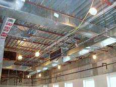 Commercial Air Conditoning Ducts